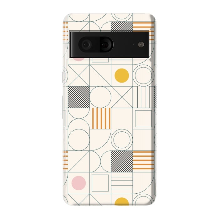 Pixel 7 StrongFit Spring Bauhaus Lines by ArtPrInk