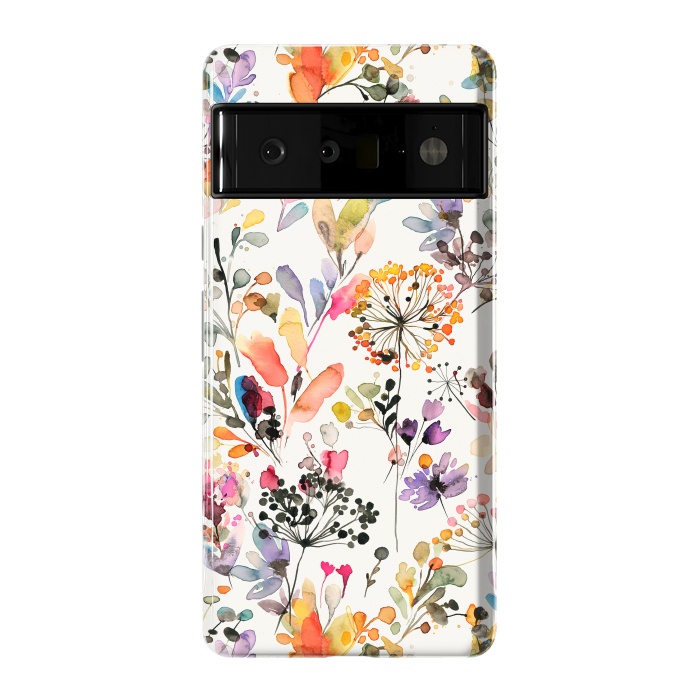 Pixel 6 Pro StrongFit Wild Grasses by Ninola Design