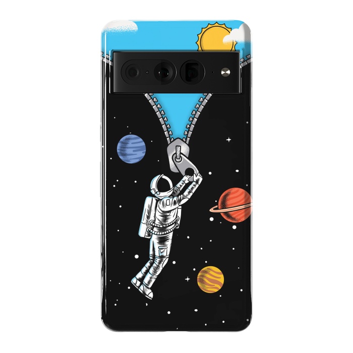 Pixel 7 Pro StrongFit Space and sky by Coffee Man