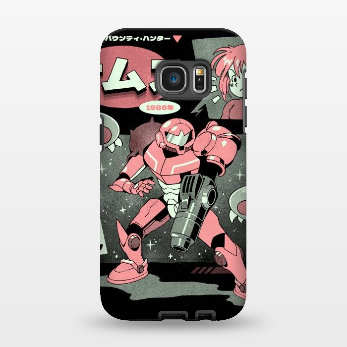 Galaxy S7 EDGE StrongFit Bounty Hunter From Space by Ilustrata