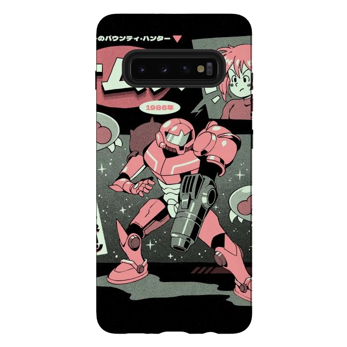 Galaxy S10 plus StrongFit Bounty Hunter From Space by Ilustrata