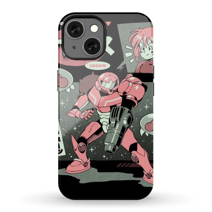 iPhone 13 StrongFit Bounty Hunter From Space by Ilustrata