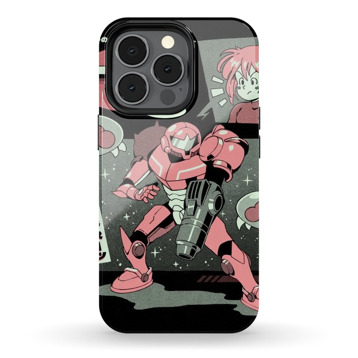 iPhone 13 pro StrongFit Bounty Hunter From Space by Ilustrata