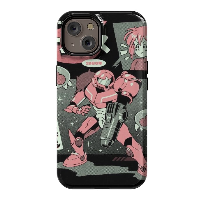iPhone 14 StrongFit Bounty Hunter From Space by Ilustrata