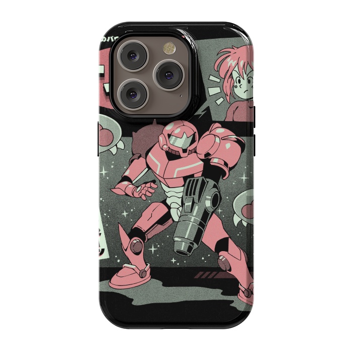 iPhone 14 Pro StrongFit Bounty Hunter From Space by Ilustrata