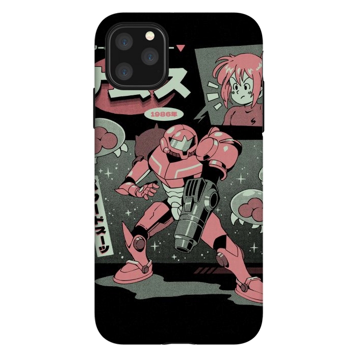 iPhone 11 Pro Max StrongFit Bounty Hunter From Space by Ilustrata