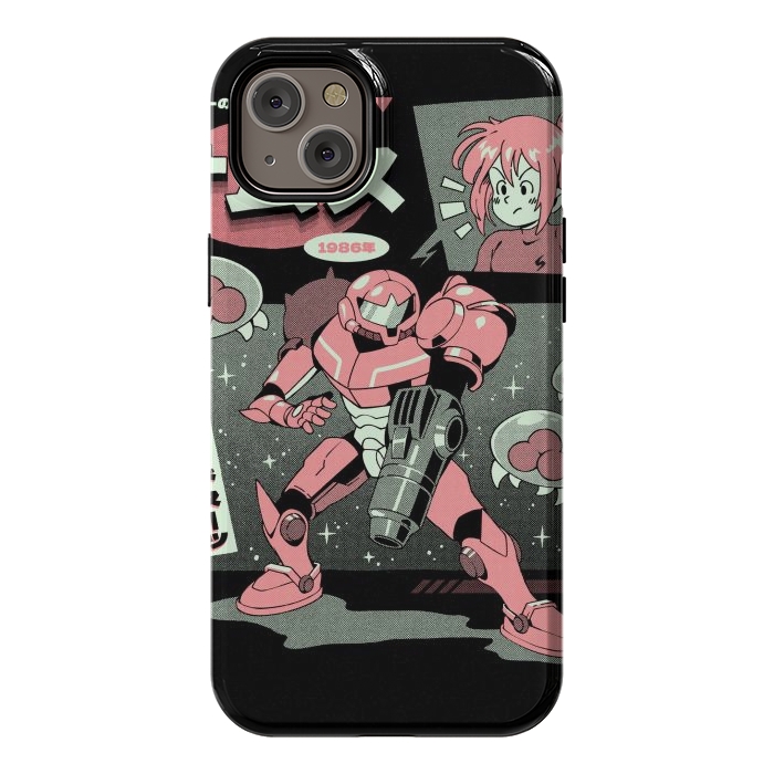 iPhone 14 Plus StrongFit Bounty Hunter From Space by Ilustrata