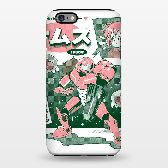 iPhone 6/6s plus StrongFit Bounty Hunter From Space - White by Ilustrata