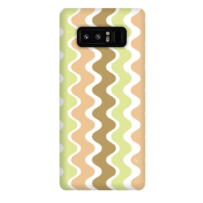 Galaxy Note 8 StrongFit Retro Waves by Martina