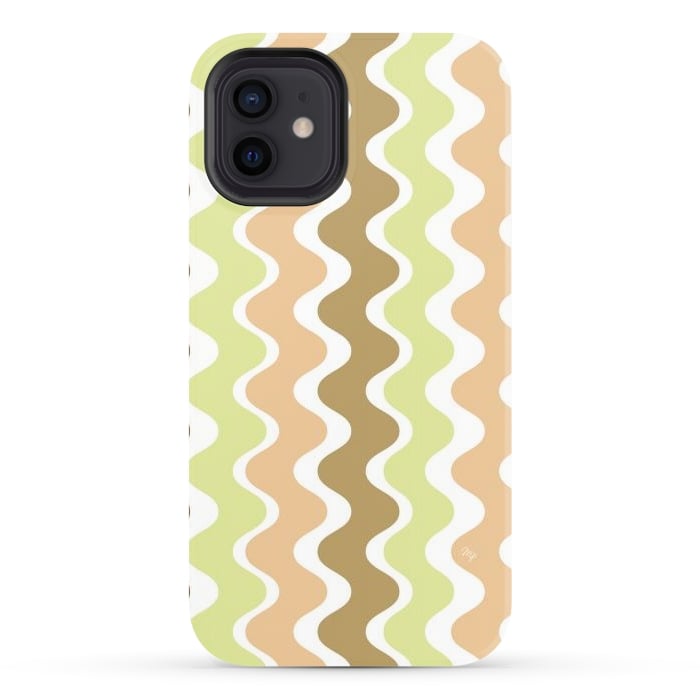 iPhone 12 StrongFit Retro Waves by Martina