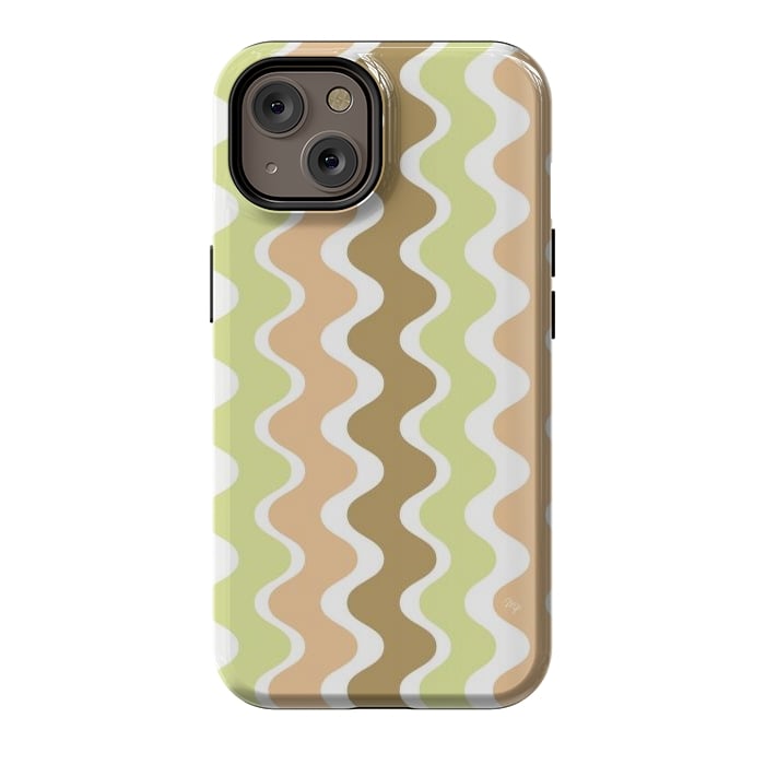 iPhone 14 StrongFit Retro Waves by Martina