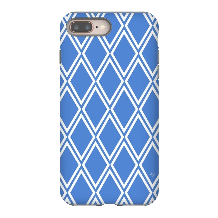 iPhone 7 plus StrongFit Blue Elegance by Martina