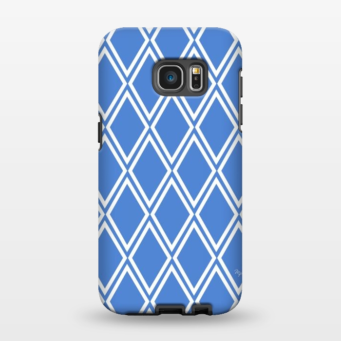 Galaxy S7 EDGE StrongFit Blue Elegance by Martina