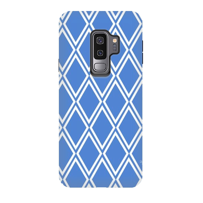 Galaxy S9 plus StrongFit Blue Elegance by Martina
