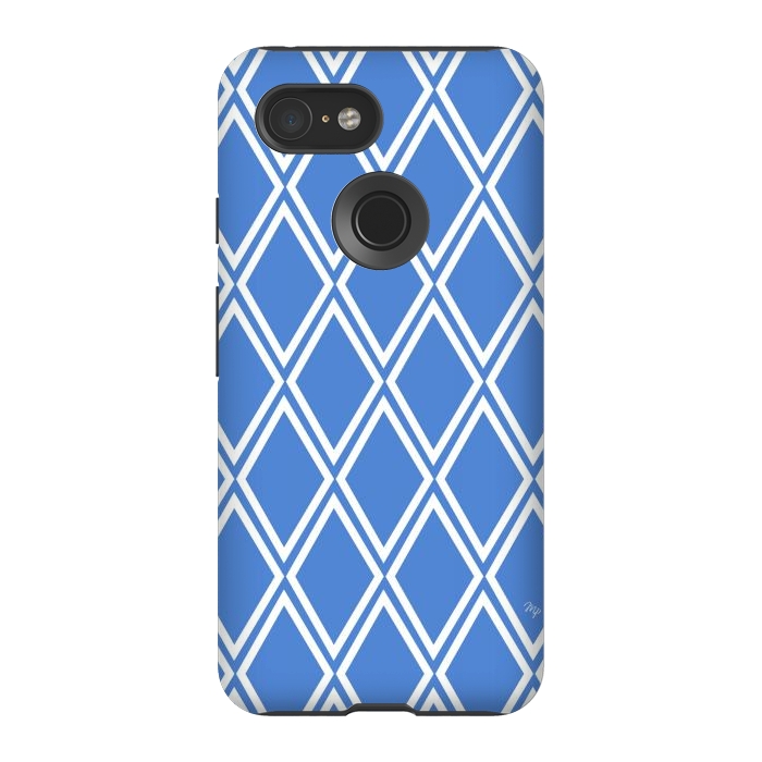 Pixel 3 StrongFit Blue Elegance by Martina