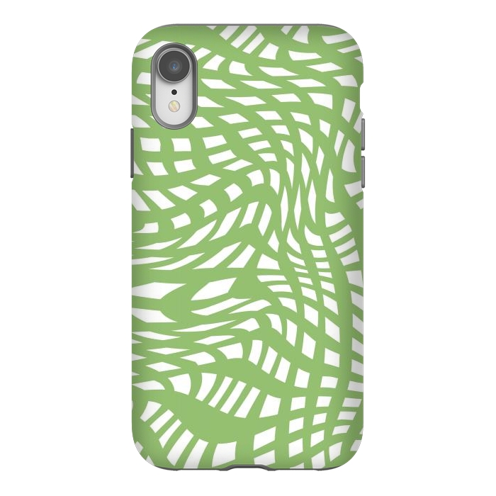 iPhone Xr StrongFit Modern retro green graphics by Martina