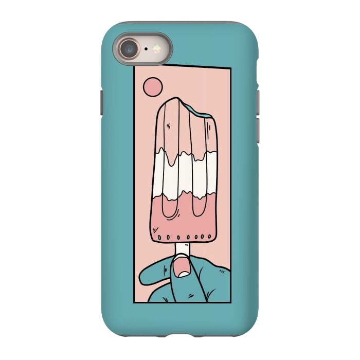 iPhone 8 StrongFit Ice pop by Steve Wade (Swade)