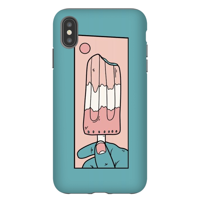 iPhone Xs Max StrongFit Ice pop by Steve Wade (Swade)