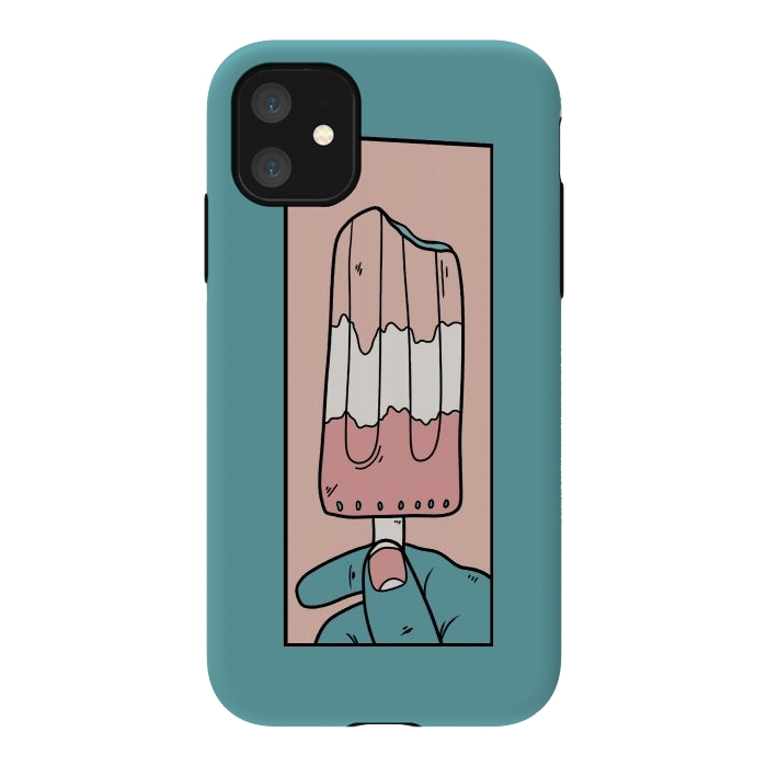 iPhone 11 StrongFit Ice pop by Steve Wade (Swade)