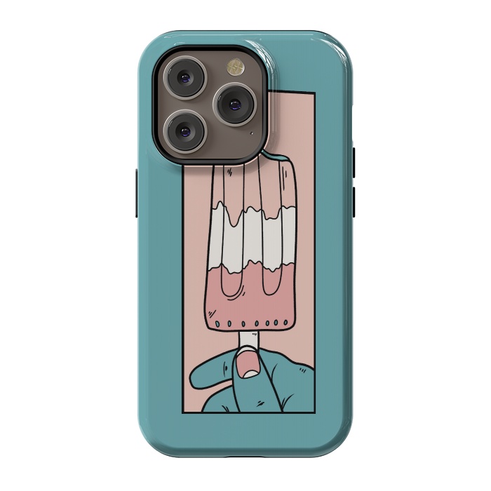 iPhone 14 Pro StrongFit Ice pop by Steve Wade (Swade)