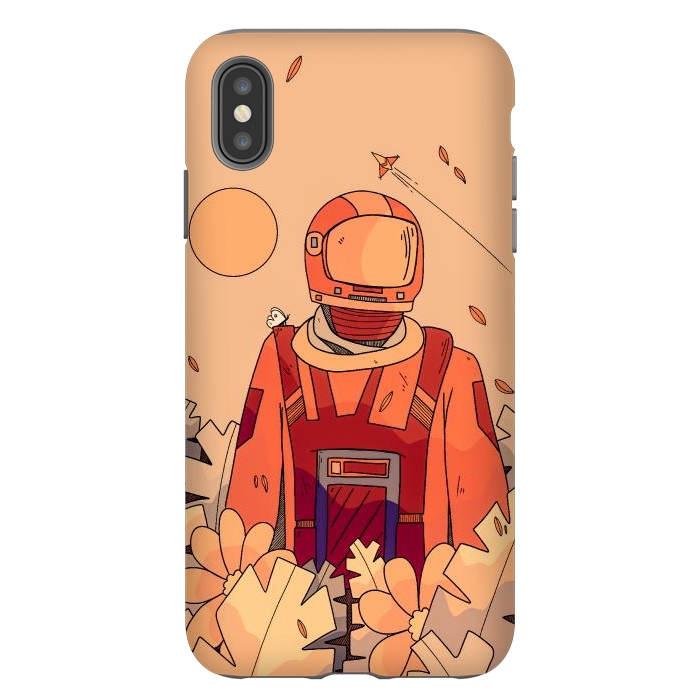 iPhone Xs Max StrongFit Forest astronaut by Steve Wade (Swade)