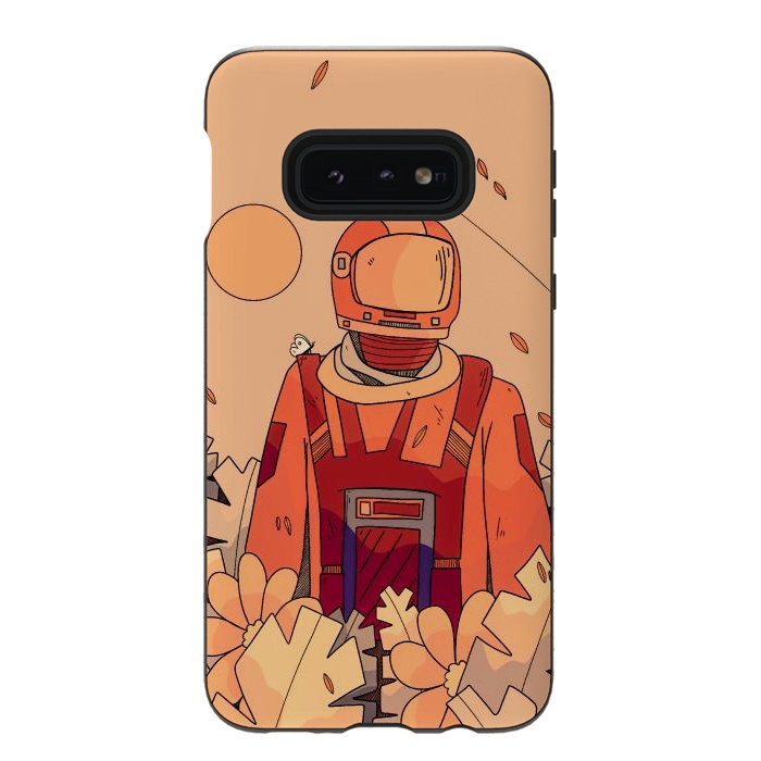 Galaxy S10e StrongFit Forest astronaut by Steve Wade (Swade)