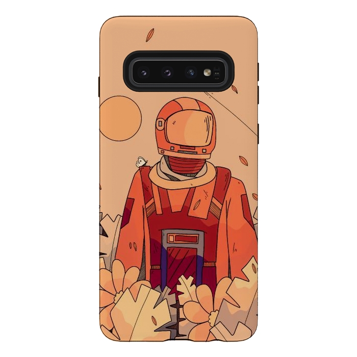 Galaxy S10 StrongFit Forest astronaut by Steve Wade (Swade)
