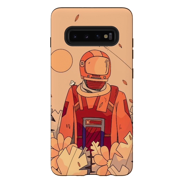 Galaxy S10 plus StrongFit Forest astronaut by Steve Wade (Swade)
