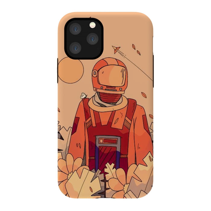 iPhone 11 Pro StrongFit Forest astronaut by Steve Wade (Swade)