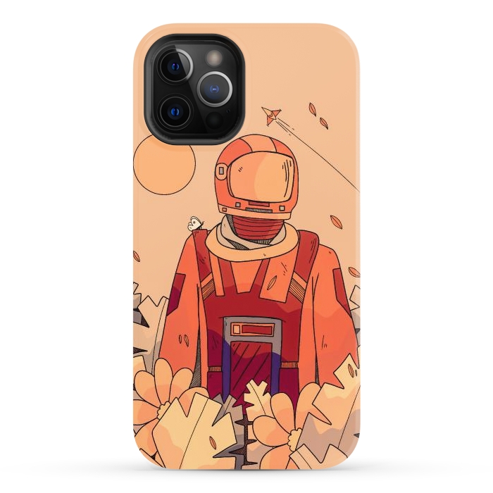 iPhone 12 Pro StrongFit Forest astronaut by Steve Wade (Swade)