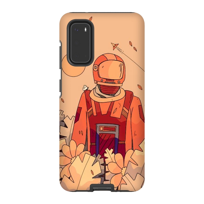 Galaxy S20 StrongFit Forest astronaut by Steve Wade (Swade)