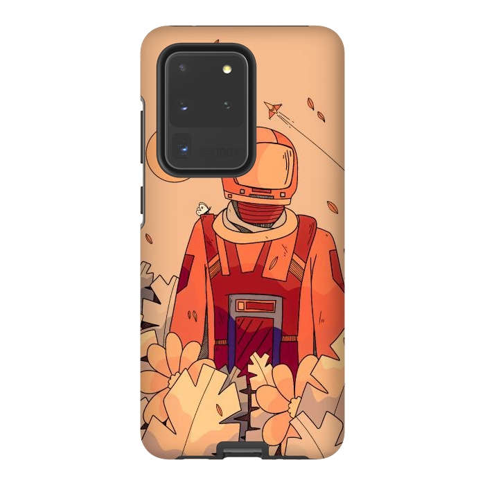 Galaxy S20 Ultra StrongFit Forest astronaut by Steve Wade (Swade)