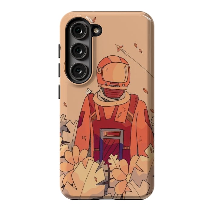 Galaxy S23 StrongFit Forest astronaut by Steve Wade (Swade)
