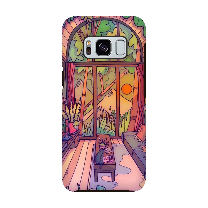 Galaxy S8 StrongFit My forest home by Steve Wade (Swade)