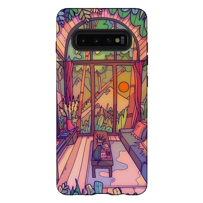 Galaxy S10 plus StrongFit My forest home by Steve Wade (Swade)