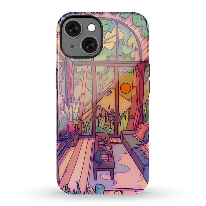 iPhone 13 StrongFit My forest home by Steve Wade (Swade)