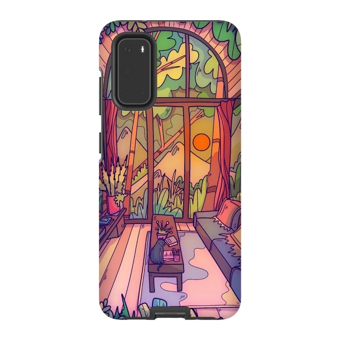 Galaxy S20 StrongFit My forest home by Steve Wade (Swade)