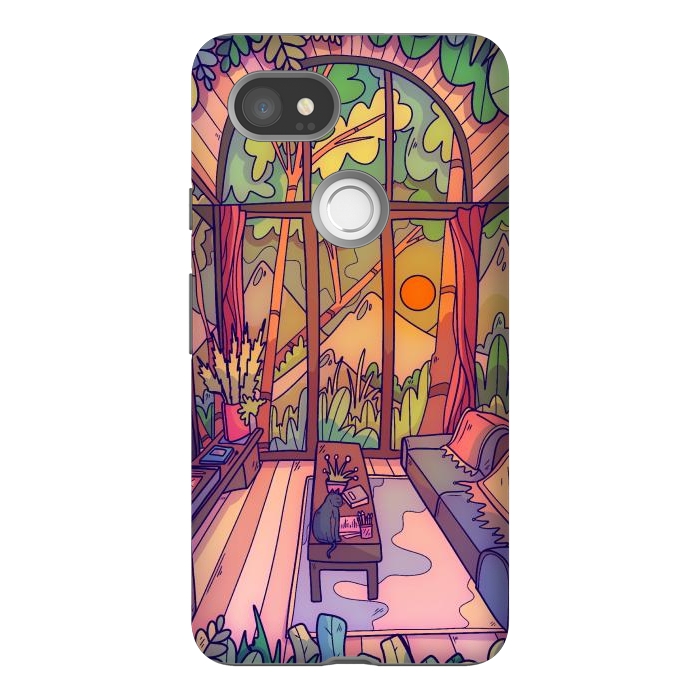 Pixel 2XL StrongFit My forest home by Steve Wade (Swade)