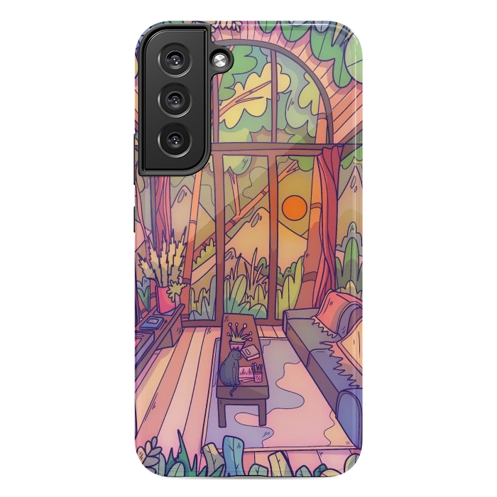 Galaxy S22 plus StrongFit My forest home by Steve Wade (Swade)