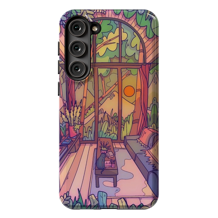 Galaxy S23 Plus StrongFit My forest home by Steve Wade (Swade)