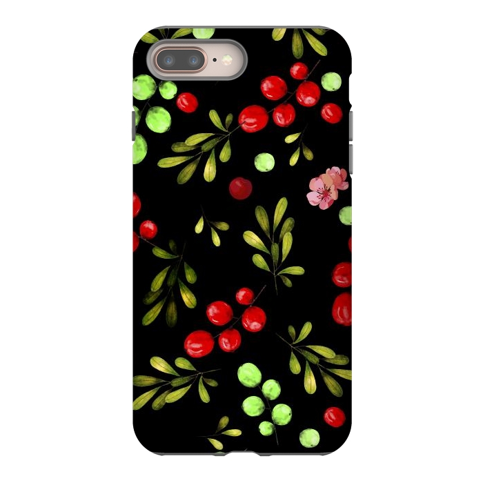 iPhone 7 plus StrongFit Berries Pattern by Bledi