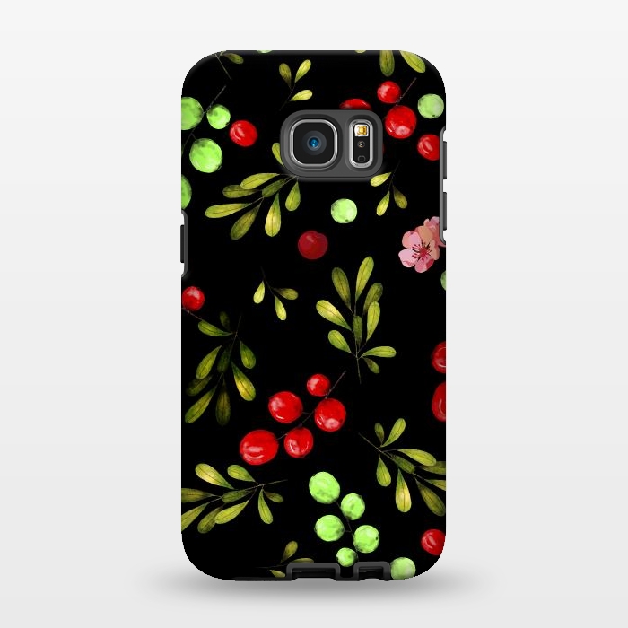 Galaxy S7 EDGE StrongFit Berries Pattern by Bledi