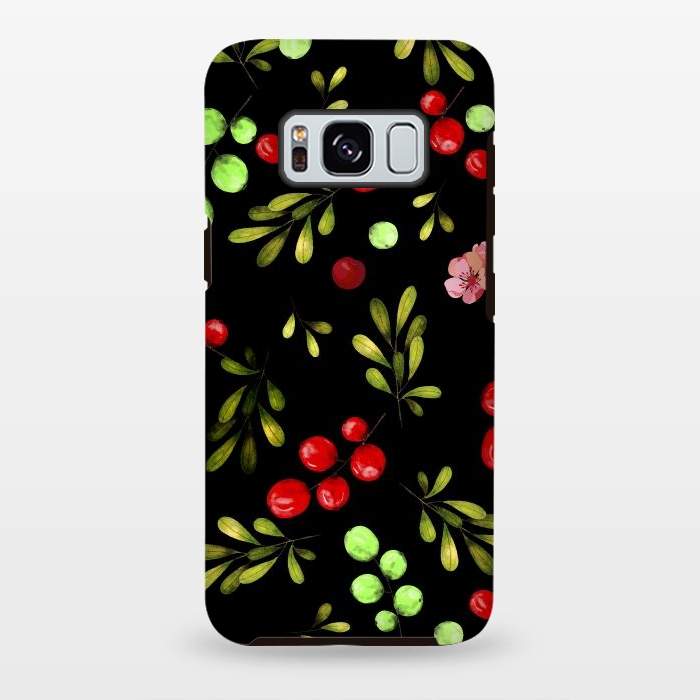Galaxy S8 plus StrongFit Berries Pattern by Bledi