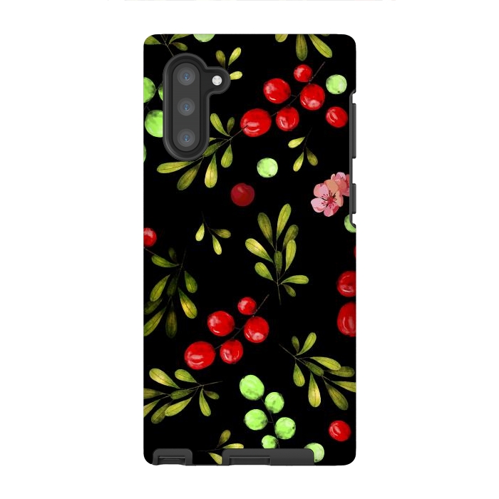 Galaxy Note 10 StrongFit Berries Pattern by Bledi
