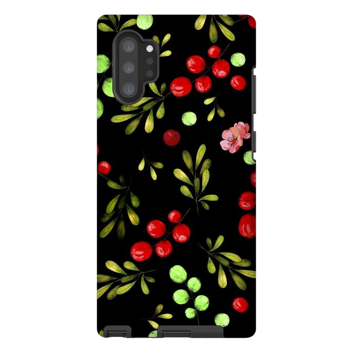 Galaxy Note 10 plus StrongFit Berries Pattern by Bledi