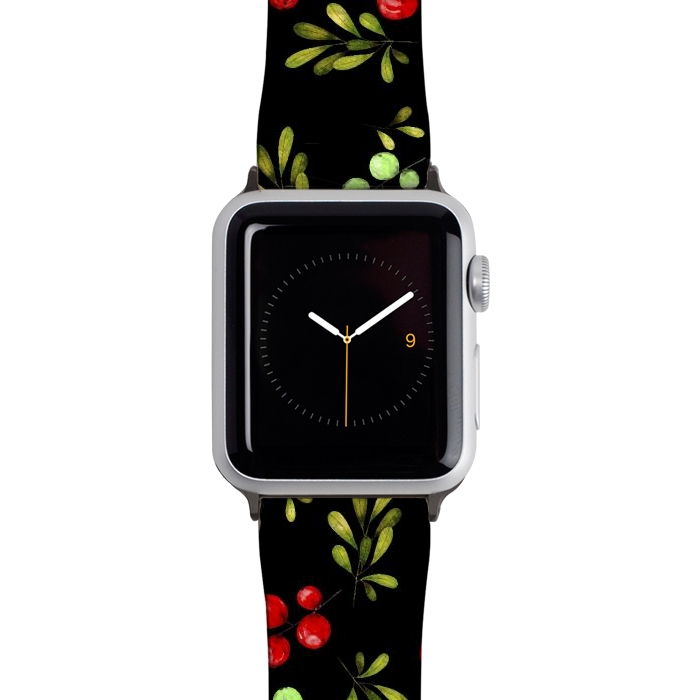 Watch 38mm / 40mm Strap PU leather Berries Pattern by Bledi