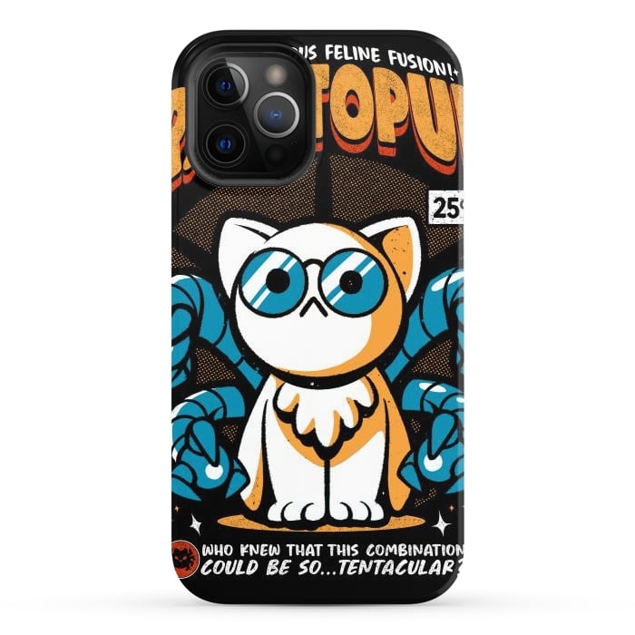iPhone 12 Pro StrongFit Dr. Octopurr by Ilustrata