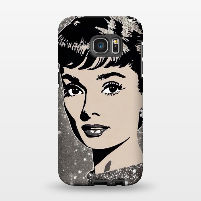 Galaxy S7 EDGE StrongFit Audrey Hepburn  by Winston