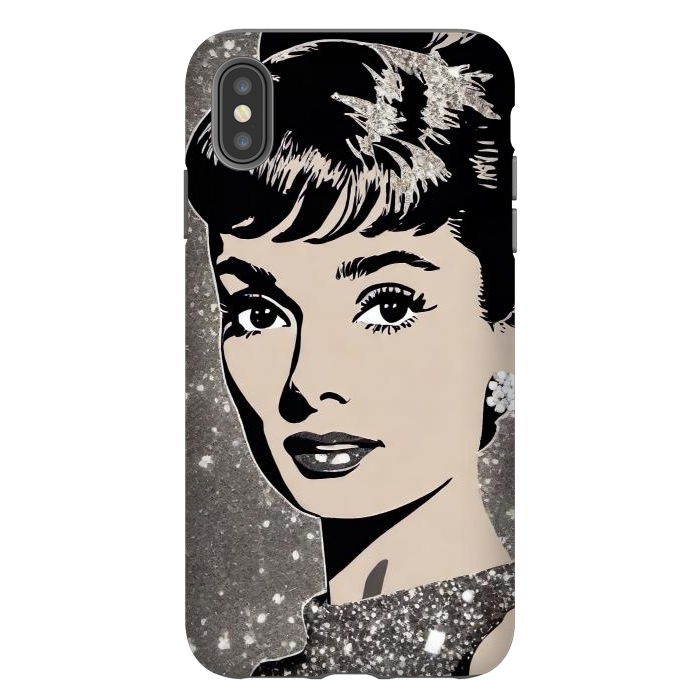 iPhone Xs Max StrongFit Audrey Hepburn  by Winston