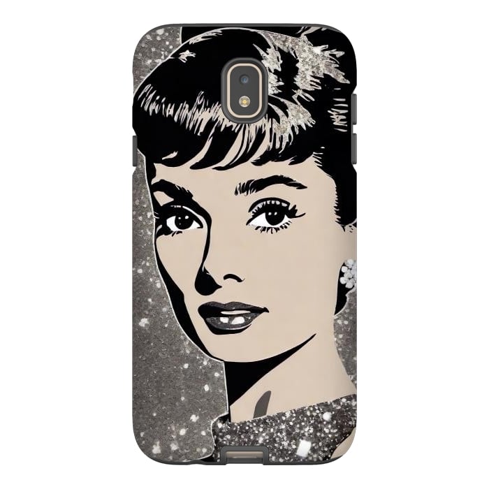 Galaxy J7 StrongFit Audrey Hepburn  by Winston